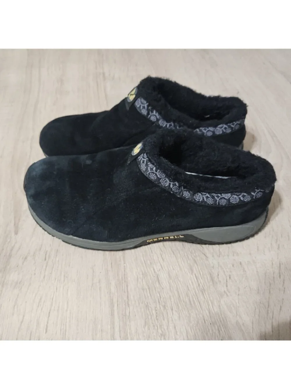 Merrell Size 3 Youth Encore Chill Slide Kids Slip On Shoes Black